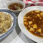麻婆豆腐、炒飯セット(中華 太華)