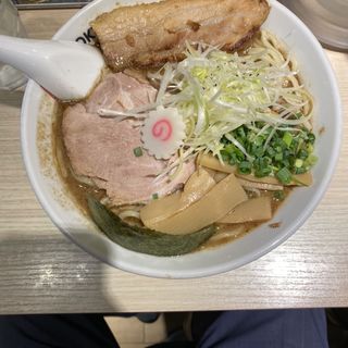 ラーメン＋炙りチャーシュー(東京アンダーグラウンドラーメン 頑者 （TOKYO UNDERGROUND RAMEN 頑者）)