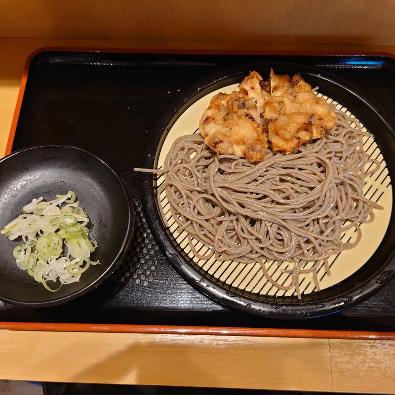 もりそば　ゲソ天(よもだそば 御徒町店)