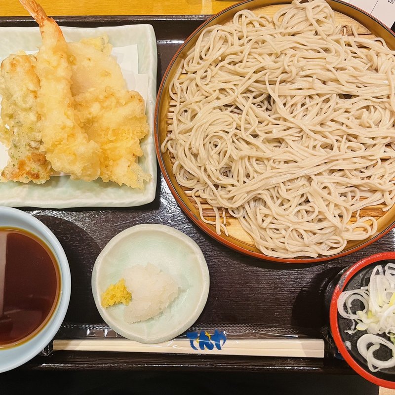 オールスター天ぷらそば(天丼てんや 御徒町店)