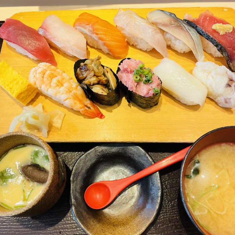ランチ握り(寿司 魚がし日本一 浅草橋店)