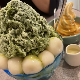 氷宇治ミルク(カドヤ東店)