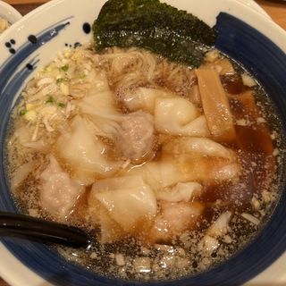肉玉雲呑麺　醤油(らーめん直久 新宿西口店)