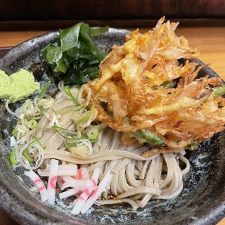 天ぷらそば(十割蕎麦嵯峨谷 渋谷東急本店前店)