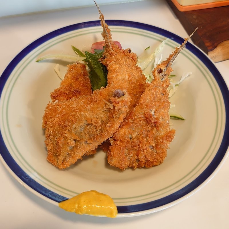 あじフライ(とんかつ 真花 （とんかつ しんか）)