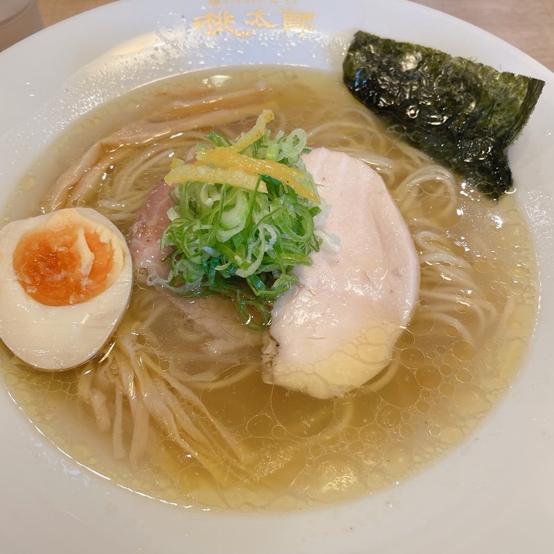 鶏だし塩(麺SAMURAI桃太郎 盛岡店)