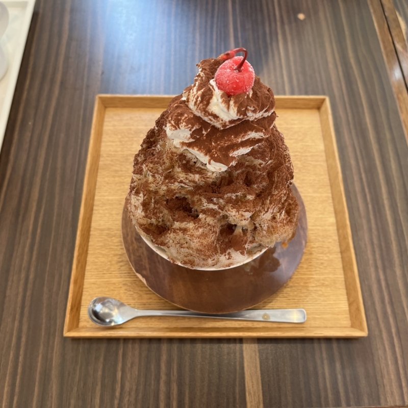 ティラミス氷(ブラウンカフェ （BROWN CAFE）)