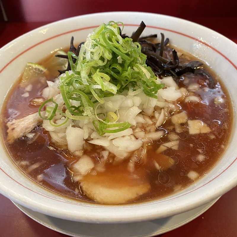 トマトとすだちの冷しらーめん(麺一盃)
