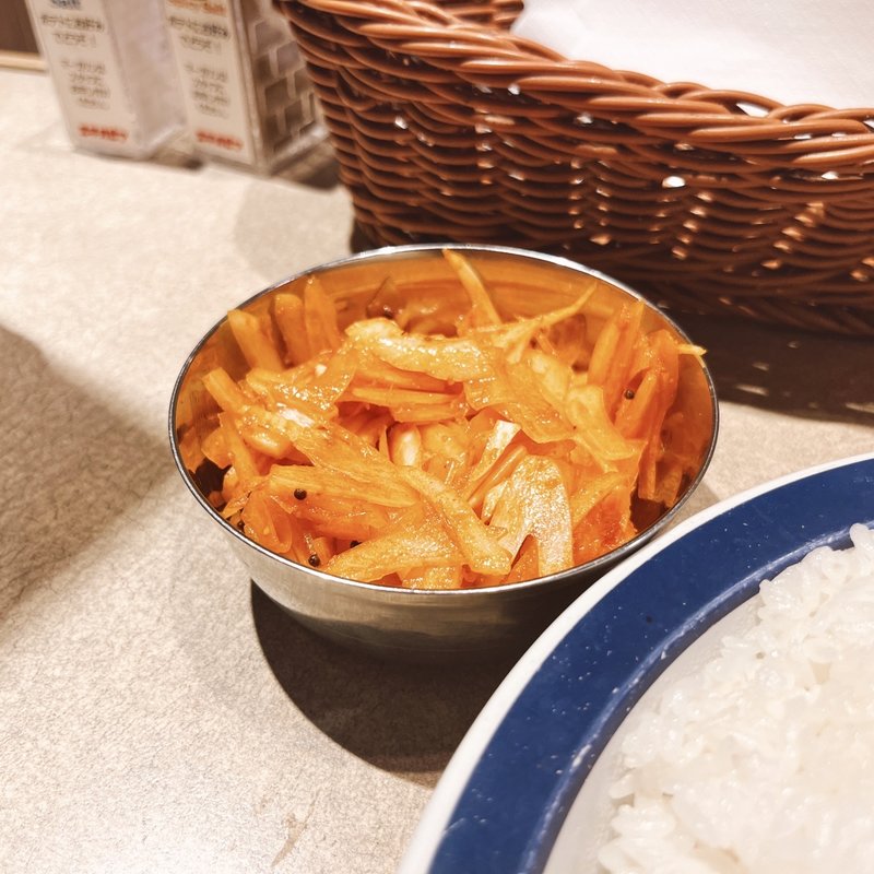 玉ねぎのアチャール(カリーライス専門店エチオピア 本店)