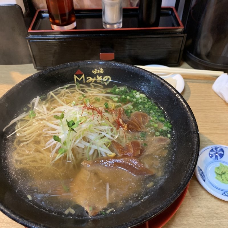 マグロラーメン(薩摩　川内市　みその)