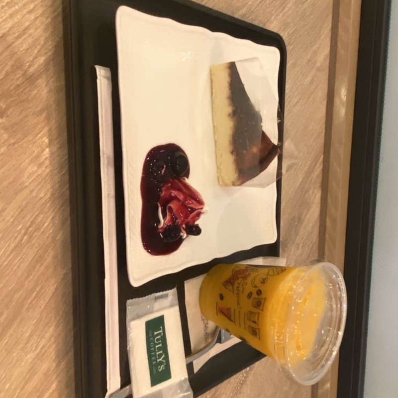 バスクチーズケーキ(タリーズコーヒー 天神新天町店)