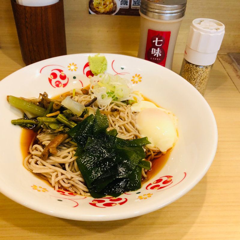 朝食蕎麦(いろり庵きらく 戸塚)