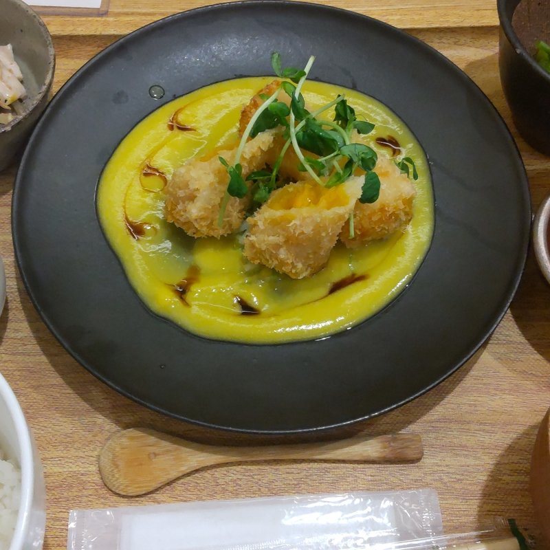 お野菜の定食(Washoku バル かめすけ)