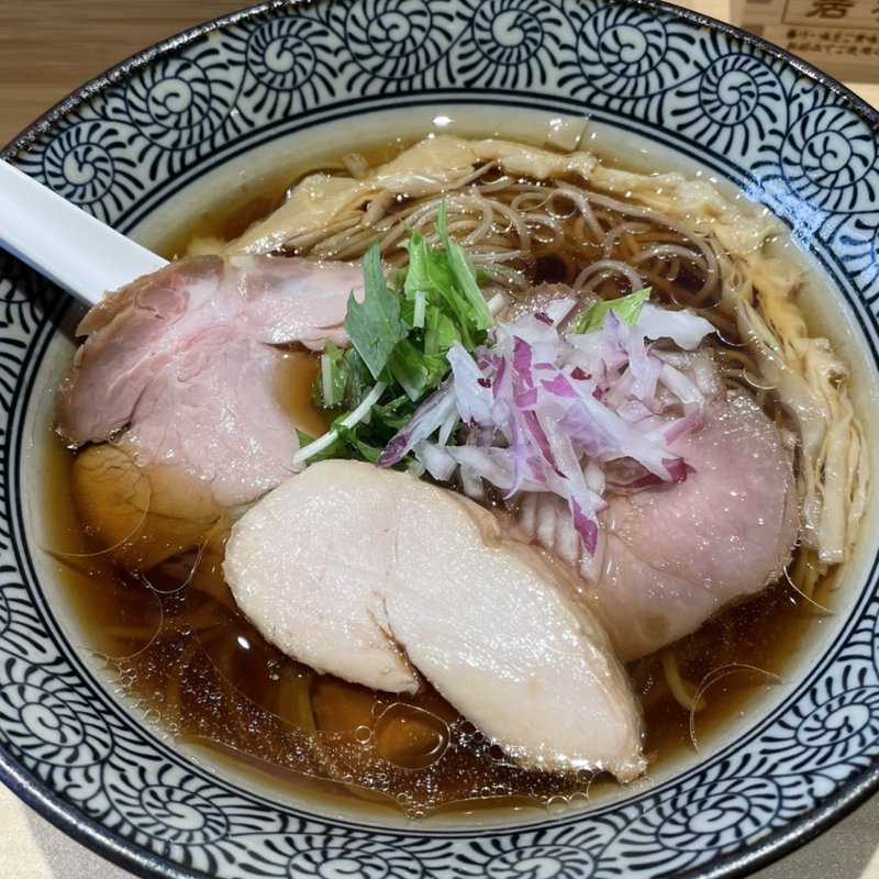 中華そば(鴨と上州地鶏 中華そば 獅)