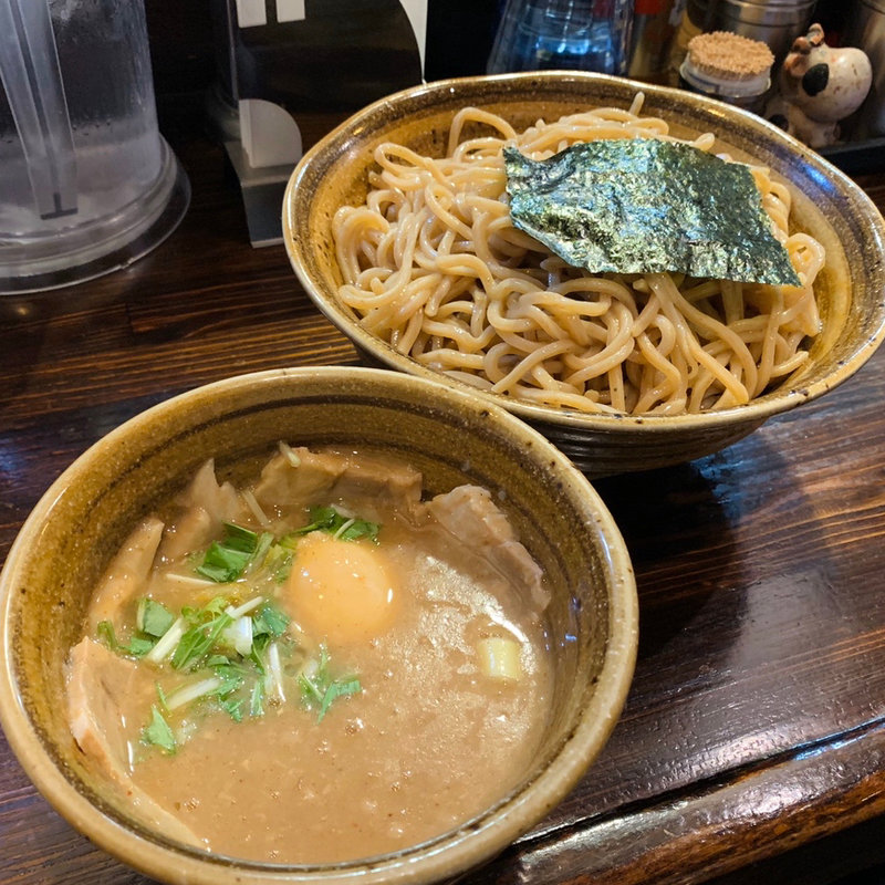 ベジポタ肉入りつけ麺(つけ麺 えん寺 吉祥寺総本店)