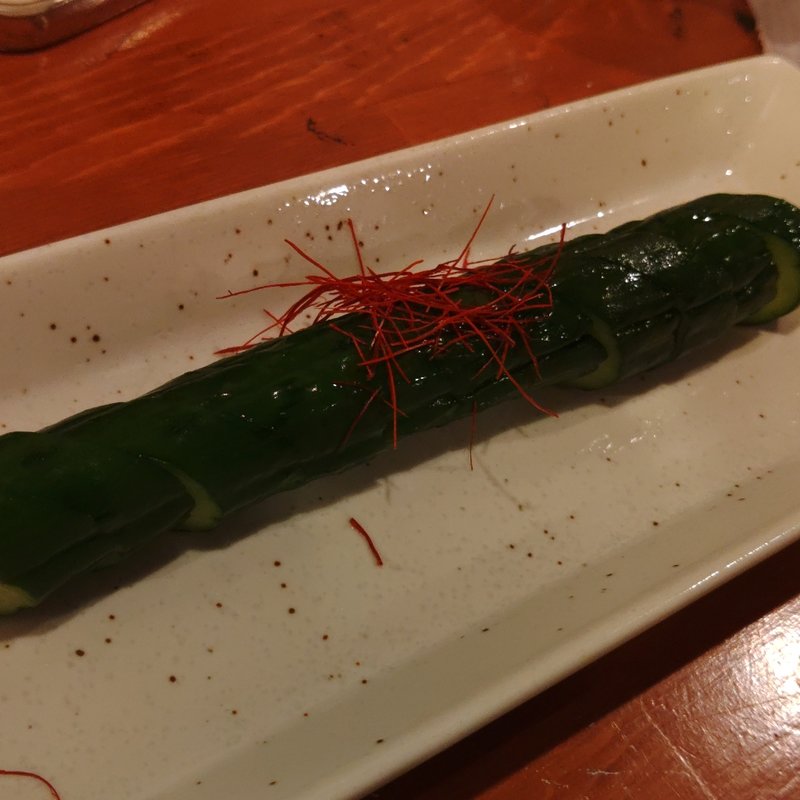 きゅうり1本漬け(宮古島　豚ちんかん)