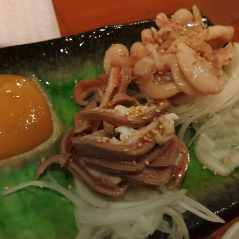 ガツ刺し(宮古島　豚ちんかん)