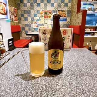サッポロエビスビール(中瓶)(神田餃子屋 本店 （カンダギョウザヤ）)