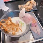 鶏soba 肉寿司セット(鶏soba座銀　神戸本店)