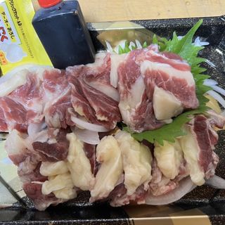 上霜馬カルビ刺し(馬肉特急　小金井店)