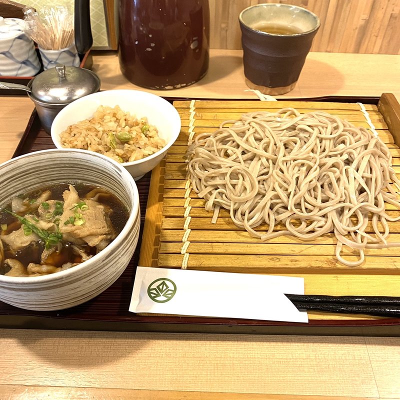 庄内豚のつけそば(手打ち蕎麦 たむら)