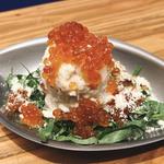 自家製燻製サバのポテサラ(FISH MARKET 恵比寿)