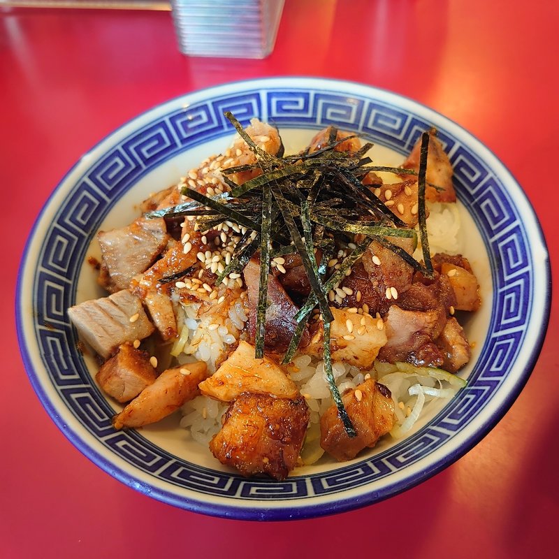 焼き豚ライス(ラーメン いっとく )