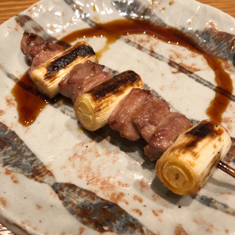 こめかみのネギマ(鳥茂　分店)