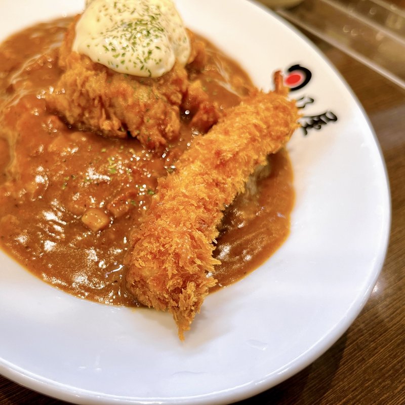 エビフライ(日乃屋カレー青物横丁店)