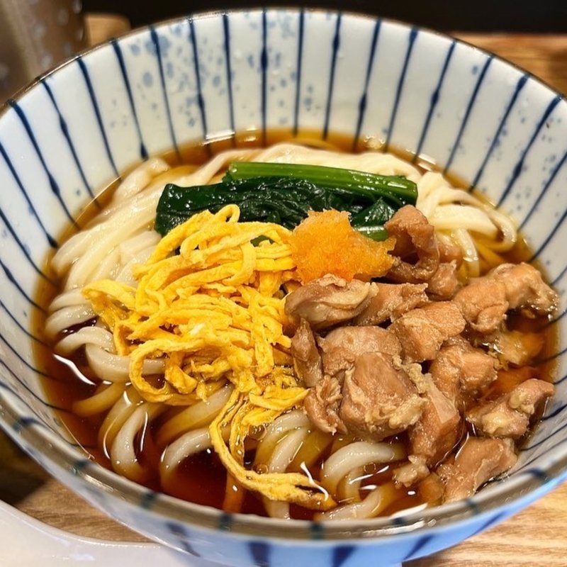 三色うどん(手打ちうどん さいとう)