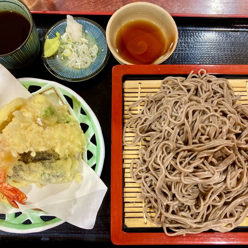 天もりそば　大盛り(きみのゆ )