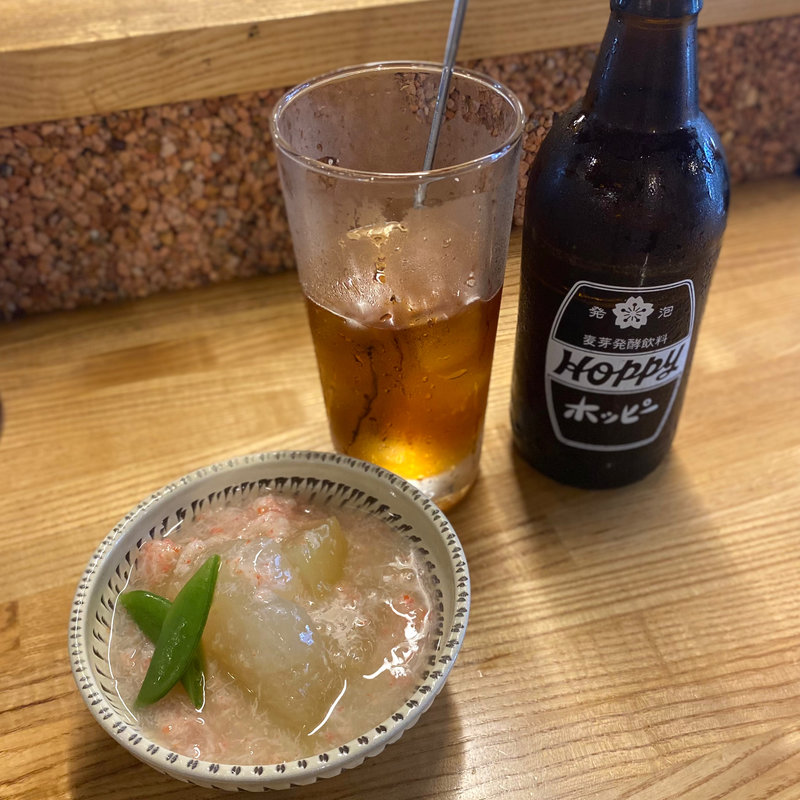 冬瓜のカニあんかけ (鳩乃湯（はとのゆ）)