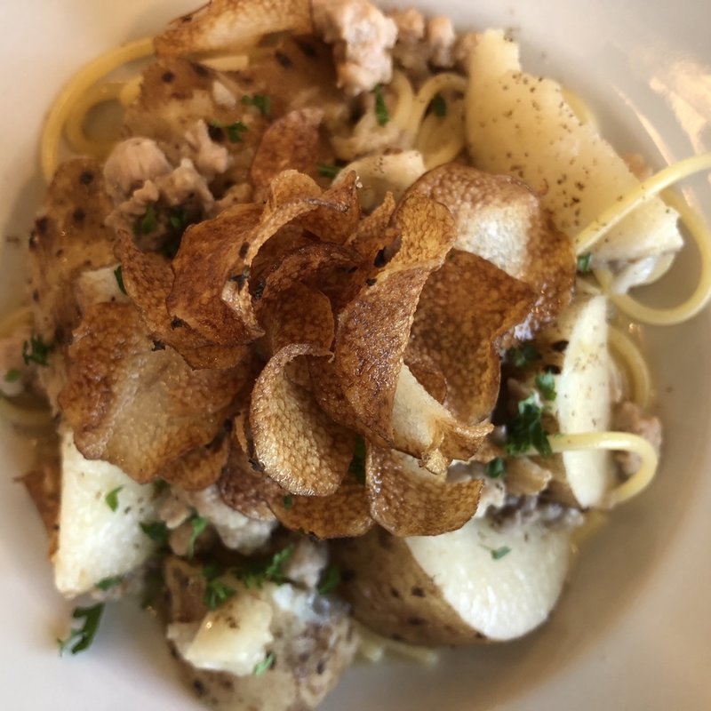 日替りパスタ・北海道山芋(LODGE BISTRO SARU学芸大店 （ロッジビストロＳＡＲＵ）)