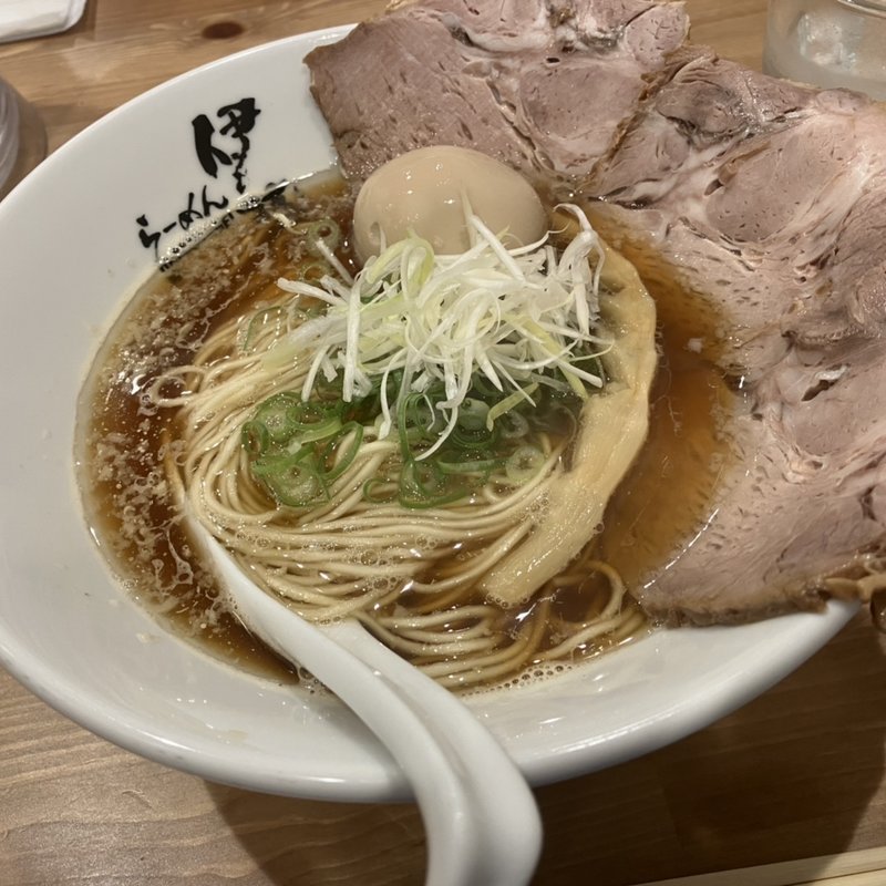 高級煮干しラーメン(らーめん伊藝 玉出店)