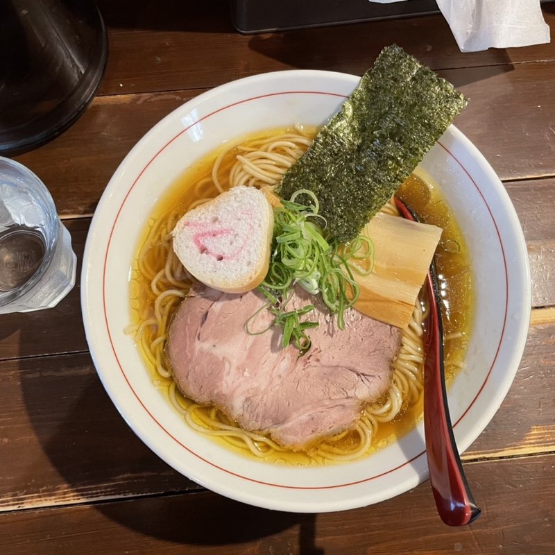 鶏清湯ラーメン(らー麺 山さわ)