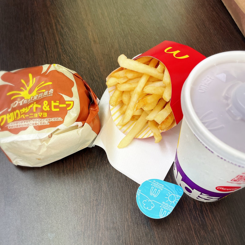 ザク切りポテト&ビーフ ハラペーニョマヨ セット(マクドナルド 恵比寿駅前店 （McDonalds）)