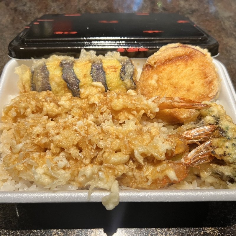 海老天丼(デリバリー)(銀座 天ぷら 阿部 )