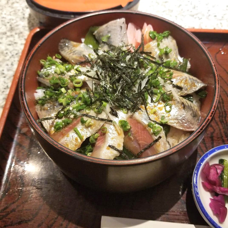 真あじ丼(なみはな )