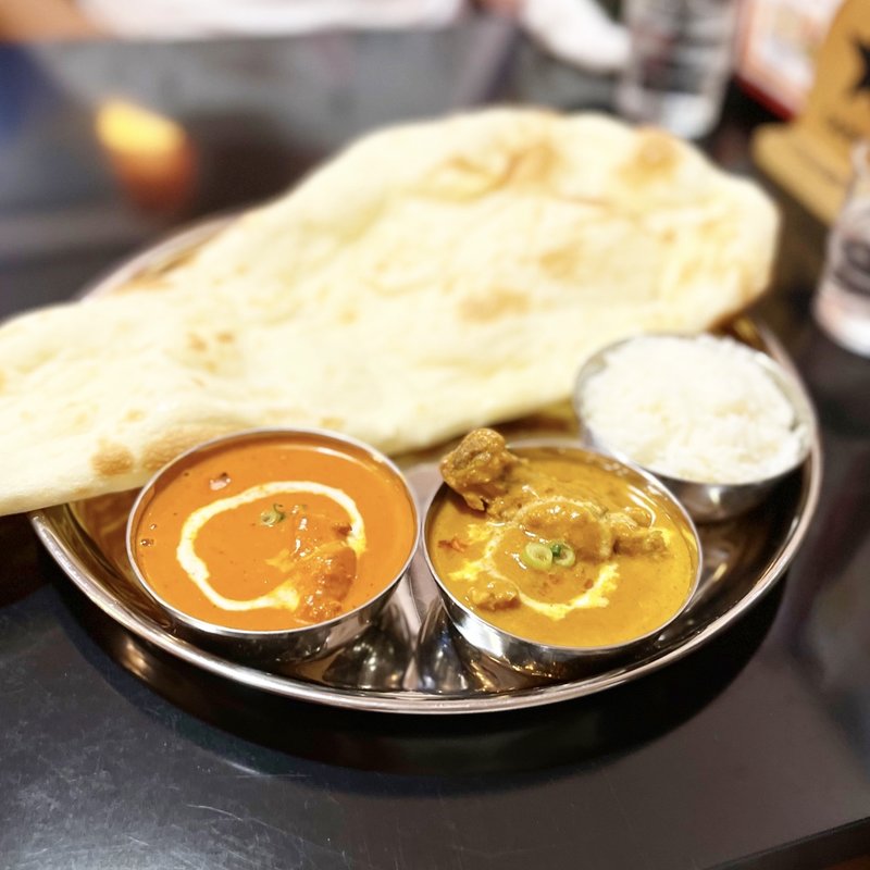 Aセット（バターチキン・チキンハイドラバディ）(タンドリー 経堂店 )