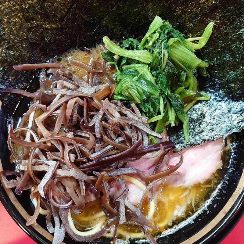 チャーシューメン　のり増し　キクラゲ(とらきち家 )