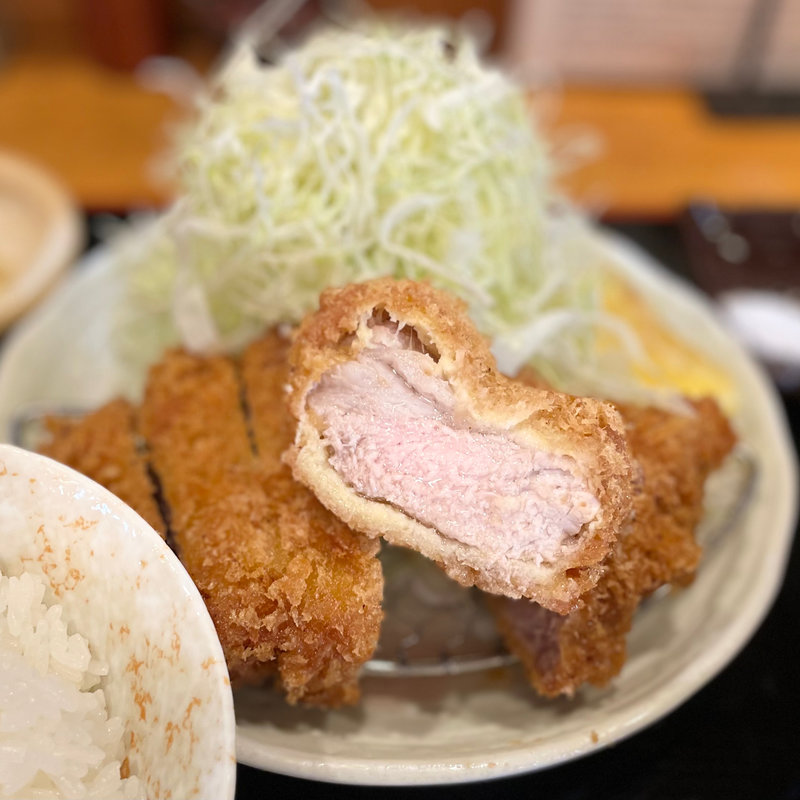 ランチ肩ロースかつ定食(とんかつ まさむね)