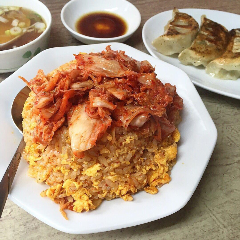 キムチ炒飯(龍王)