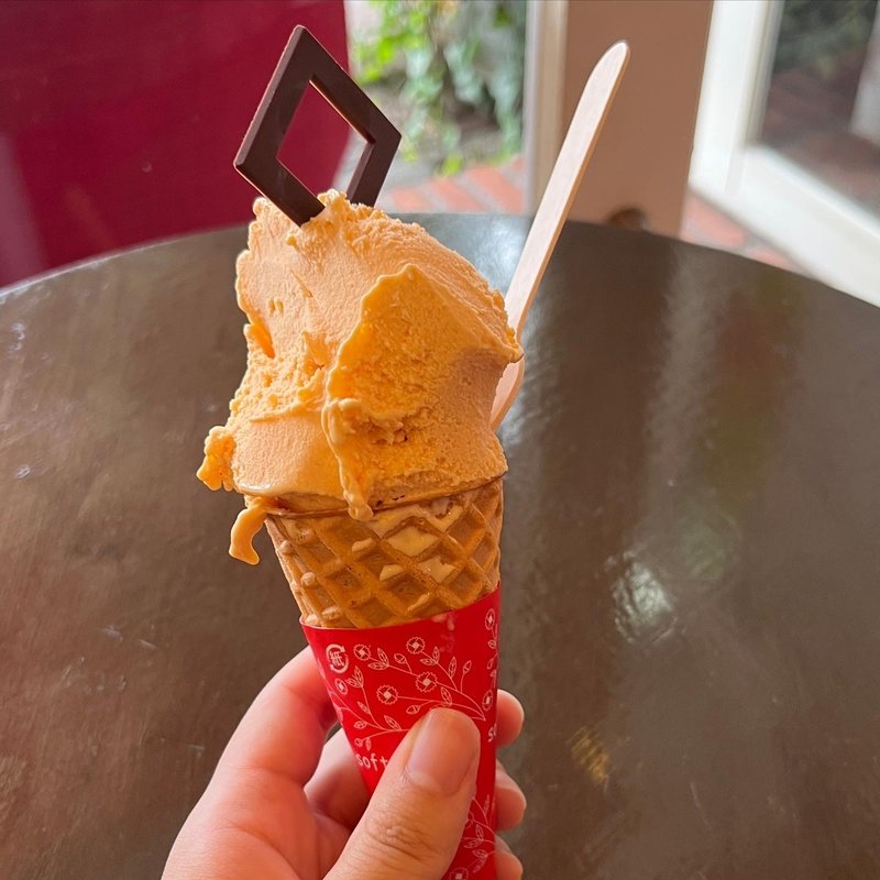 ジェラート 夕張メロン(ドゥリエール )