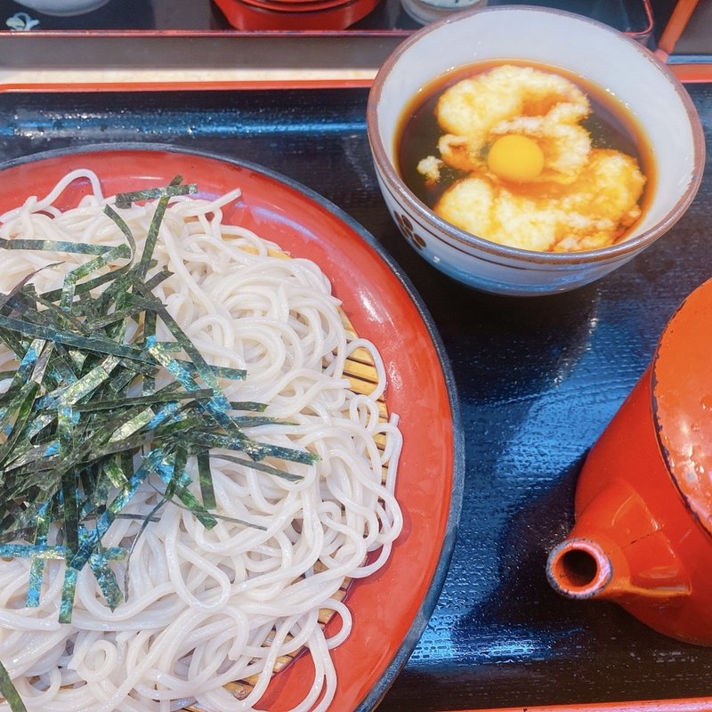 やまかけそば　冷(小諸そば 築地店)