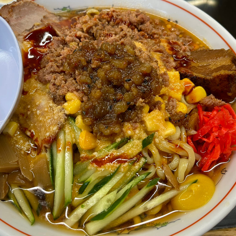 冷やしタンタン(手打らーめん 勝龍)