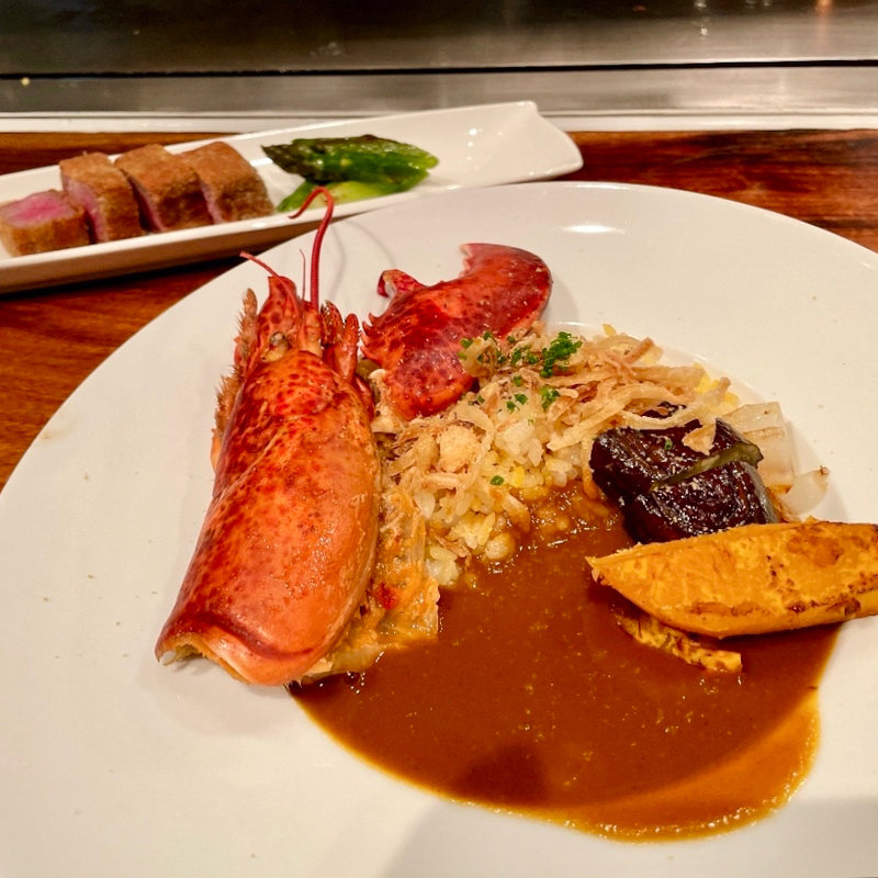 (鉄板焼 けやき坂)