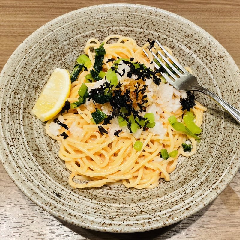 ランチパスタ（辛子明太子）(壁の穴 日比谷シャンテ店)