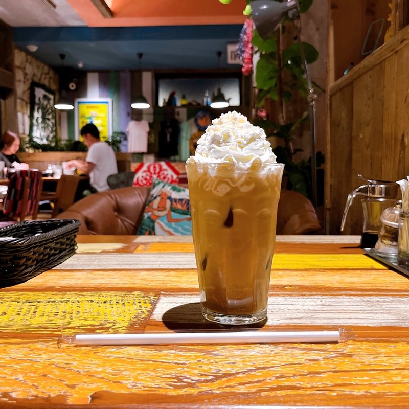 マカダミアコーヒー(ICED)(コナズ珈琲 小平)