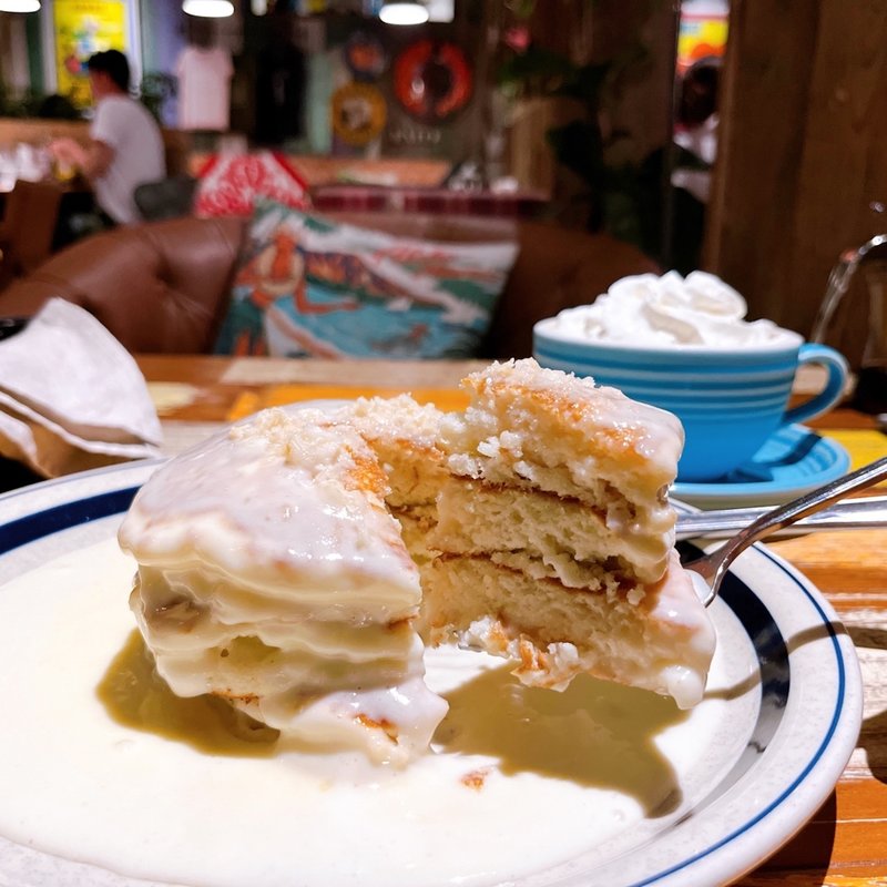 マカダミアナッツパンケーキ(コナズ珈琲 小平)