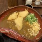鶏天カレーうどん